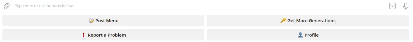 Press <b>Get More Generations</b> button